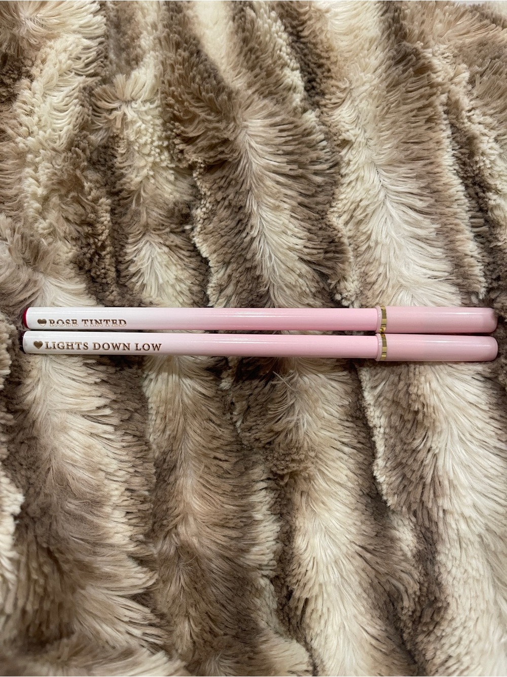 P.Louise P. Louise Rose Tinted & Lights Down Low Lip Liner Duo Set of 2 New